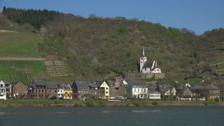 Link zum Video | Rheinland-Pfalz, Mosel, Ort, Deutschland, Weinbaugebiet, Weinberg, Weinbau, Hatzenport, Hatzenport, Mosel, Landkreis Mayen-Koblenz, Moseltal