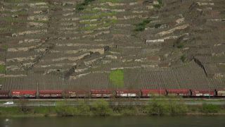Link to Video | Rhineland-Palatinate, Germany, Weinberge, Moselle Viaduct, Winningen, Winningen, Moselle Valley