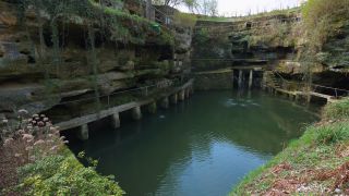 Link to Video | landscape, Rhineland-Palatinate, German-Luxembourg Nature Park, rock, Germany, lake, Ernzen, pond, Ernzen, nature park, nature