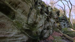 Link to Video | landscape, Rhineland-Palatinate, tourist destination, rock, Eifel, Germany, chine, Ernzen, forest, gorge, Ernzen, tourist attraction, Devil's Gorge (Eifel), nature, point of interest