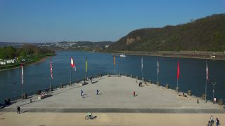 Link to Video | Rhineland-Palatinate, Moselle, Germany, Koblenz, city, Rhine