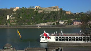 Link to Video | Rhineland-Palatinate, Moselle, Germany, Koblenz, city, Rhine