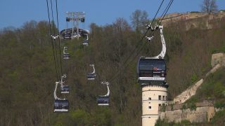 Link zum Video | Rheinland-Pfalz, Mosel, Deutschland, Koblenz, Stadt, Rhein