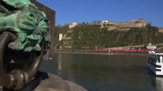Link to Video | Rhineland-Palatinate, Moselle, Germany, Koblenz, city, Rhine