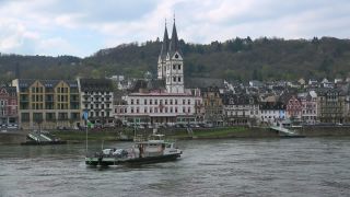 Link to Video | Rhineland-Palatinate, waterway, Germany, river, Boppard, main stream, Rhine, Rhein-Hunsrück-Kreis