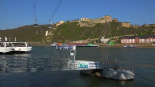 Link to Video | Rhineland-Palatinate, Moselle, Germany, Koblenz, city, Rhine