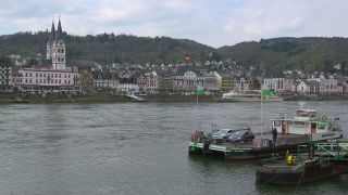 Link to Video | Rhineland-Palatinate, waterway, Germany, river, Boppard, main stream, Rhine, Rhein-Hunsrück-Kreis