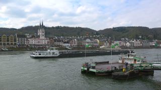Link to Video | Rhineland-Palatinate, waterway, Germany, river, Boppard, main stream, Rhine, Rhein-Hunsrück-Kreis