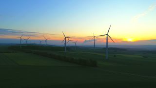 Link zum Video | erneuerbare Energie, Windpark, Windenergieanlage, Windenergie, Windkraftanlage, Windenergie