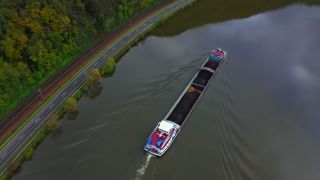 Link to Video | cargo ship, cargo shipping, maritime transport, mode of transport, freight transport, river, inland navigation, transport