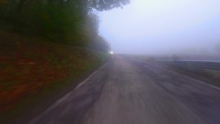 Link to Video | landscape, Verkehr, visibility, Fahren, mode of transport, road, fog, vehicle, visibility, transport, nature, thoroughfare