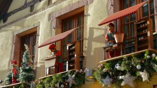 Link to Video | Alsace, tourist destination, France, Grand Est, Altstadt, tourism destination, Christmas decoration, Kaysersberg