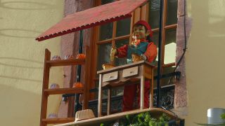 Link to Video | Alsace, tourist destination, France, Grand Est, Altstadt, tourism destination, Christmas decoration, Kaysersberg