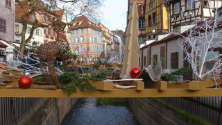 Link to Video | Alsace, tourist destination, Colmar, France, Grand Est, Christmas, tourism destination, decoration, Christmas decoration, Advent