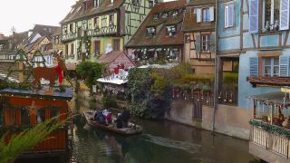 Link zum Video | Elsass, Tourismusziel, Colmar, Frankreich, Grand Est, Weihnachten, Tourismusregion, Dekoration, Weihnachtsdekoration, Advent