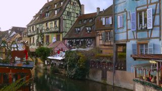 Link to Video | Alsace, tourist destination, Colmar, France, Grand Est, Christmas, tourism destination, decoration, Christmas decoration, Advent