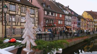 Link zum Video | Elsass, Tourismusziel, Colmar, Frankreich, Grand Est, Weihnachten, Tourismusregion, Dekoration, Weihnachtsdekoration, Advent
