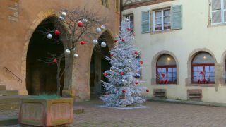 Link to Video | Alsace, vacation, tourist destination, Haut-Rhin, Colmar, France, leisure, Grand Est, Christmas, tourism, tourist, tourism destination, Christmas decoration, Altstadt, paid time off, Advent