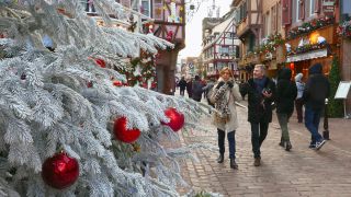 Link to Video | Alsace, vacation, tourist destination, Haut-Rhin, Colmar, France, leisure, Grand Est, Christmas, tourism, tourist, tourism destination, Christmas decoration, Altstadt, paid time off, Advent