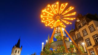 Link zum Video | Rheinland-Pfalz, Mosel, Deutschland, Weihnachten, Trier, Weihnachtsmarkt, Moseltal, Hauptmarkt