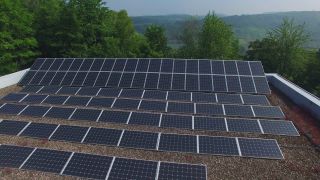 Link to Video | photovoltaic power station, renewable energy, solar power, energy source, power station, electric power source, photovoltaic system, solar cell panel, solar power station, solar energy, industrial plant, solar cell