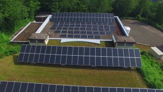 Link to Video | photovoltaic power station, renewable energy, solar power, energy source, power station, electric power source, photovoltaic system, solar cell panel, solar power station, solar energy, industrial plant, solar cell