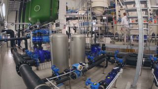 Link to Video | waterworks, water supply, facility, Filteranlage