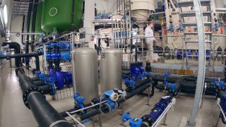 Link to Video | waterworks, water supply, facility, Filteranlage