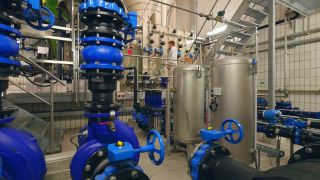 Link zum Video | Wasserwerk, Wasserversorgung, Anlage, Filteranlage
