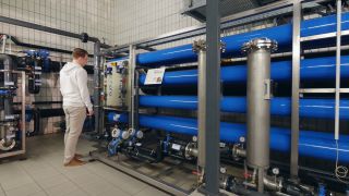 Link to Video | waterworks, water supply, facility, Filteranlage