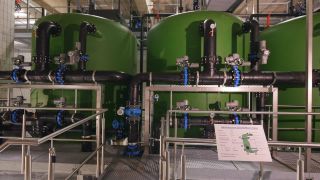 Link zum Video | Wasserwerk, Wasserversorgung, Anlage, Filteranlage