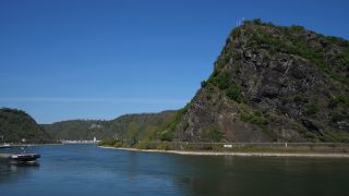 Link to Video | Rhineland-Palatinate, rock, Germany, river, Loreley, Sankt Goarshausen, tourist attraction, Rhine, point of interest