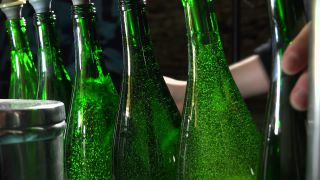 Link to Video | machine, liquid, bottling company, alcoholic beverage, winery, bin, wine-producing region, viticulture, wine, bottling, mechanism, bottling line, Mosel-Saar-Ruwer, bottle, container