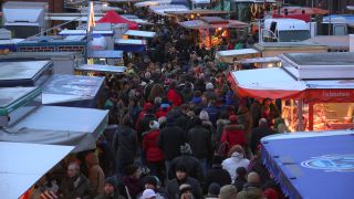 Link to Video | Hamburg, federated state of Germany, crowd, metropolis, market, urban municipality of Germany, city, Hanseatic city