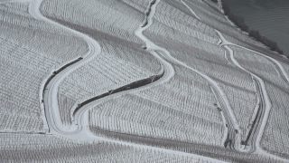 Link to Video | winter, Germany, wine-producing region, season, viticulture, river, Mosel-Saar-Ruwer, snow, Moselle Valley