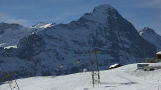 Link to Video | Alps, winter, First, Swiss Alps, Bernese Alps, Switzerland, mountain range, Bernese Oberland, Grindelwald, snow, mountain