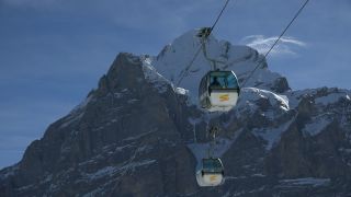 Link to Video | Alps, winter, First, Swiss Alps, Bernese Alps, Switzerland, mountain range, Bernese Oberland, Grindelwald, snow, mountain
