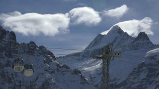 Link to Video | Alps, winter, First, Swiss Alps, Bernese Alps, Switzerland, mountain range, Bernese Oberland, Grindelwald, snow, mountain