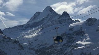 Link to Video | Alps, winter, First, Swiss Alps, Bernese Alps, Switzerland, mountain range, Bernese Oberland, Grindelwald, snow, mountain