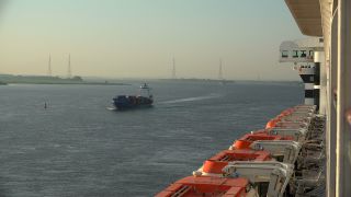 Link to Video | ship, vacation, maritime transport, paid leave, sea, cruise, leisure, passenger ship, color, liquid water, cruise ship, tourism, 2021, passenger shipping, travel, paid time off, transport, Luxus