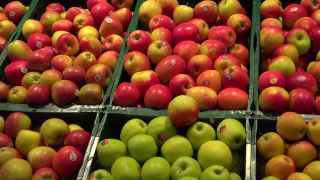 Link to Video | vegetable, shopping center, grocery store, supermarket, food, shop, fruit, business, food industry, supply