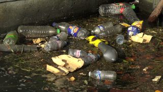 Link to Video | environmental pollution, color, river, waste, 2021