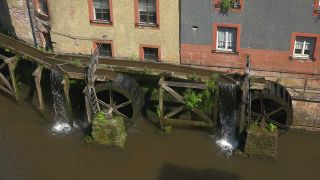 Link to Video | Rhineland-Palatinate, Saar, Germany, mill, Saarburg, Altstadt, Leukbach