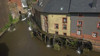Link to Video | Rhineland-Palatinate, Saar, Germany, mill, Saarburg, Altstadt, Leukbach