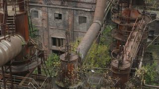 Link to Video | ruins, Saarland, Völklingen Ironworks, facility, Völklingen, industrial heritage site, Germany, steel mill, ruinous
