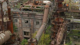Link to Video | ruins, Saarland, Völklingen Ironworks, facility, Völklingen, industrial heritage site, Germany, steel mill, ruinous