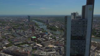Link to Video | financial centre, Hesse, big city, Frankfurt am Main, Germany, city