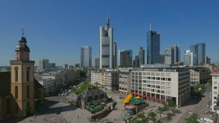 Link to Video | financial centre, Hesse, big city, Frankfurt am Main, Germany, city