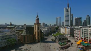 Link to Video | financial centre, Hesse, big city, Frankfurt am Main, Germany, city