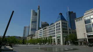 Link to Video | financial centre, Hesse, big city, Frankfurt am Main, Germany, city
